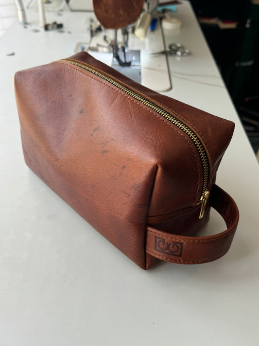 Leather Dopp Kit